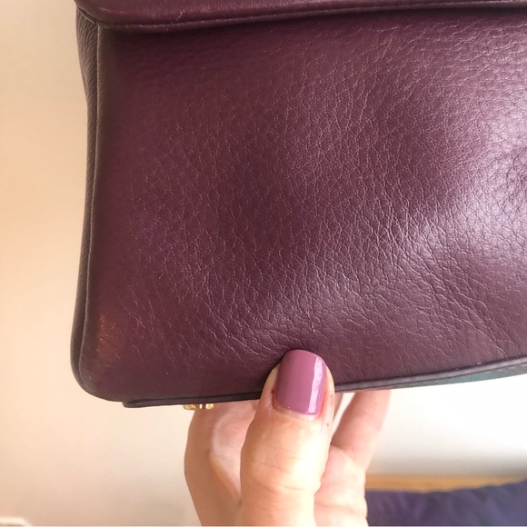 Kate Spade Small Maryana Lombard Street in Deep Plum crossbody purse bag - Picture 3 of 16